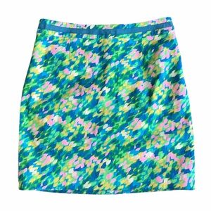 Boden Multicolor Pencil Skirt Size 8
